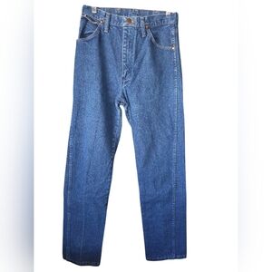 Wrangler Women's Cowboy Cut Slim Fit Jeans 9x32 Heavyweight Denim 100% Cotton